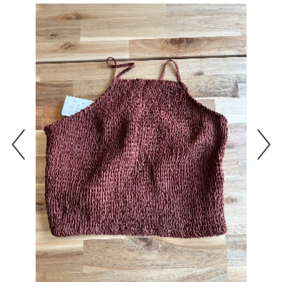 Women's A New Day Apron Tank Top and Skort Brown M/ size 8 two piece set - Picture 3 of 3